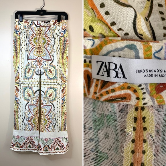 Zara Pants - Zara multicolor pants. Size XS